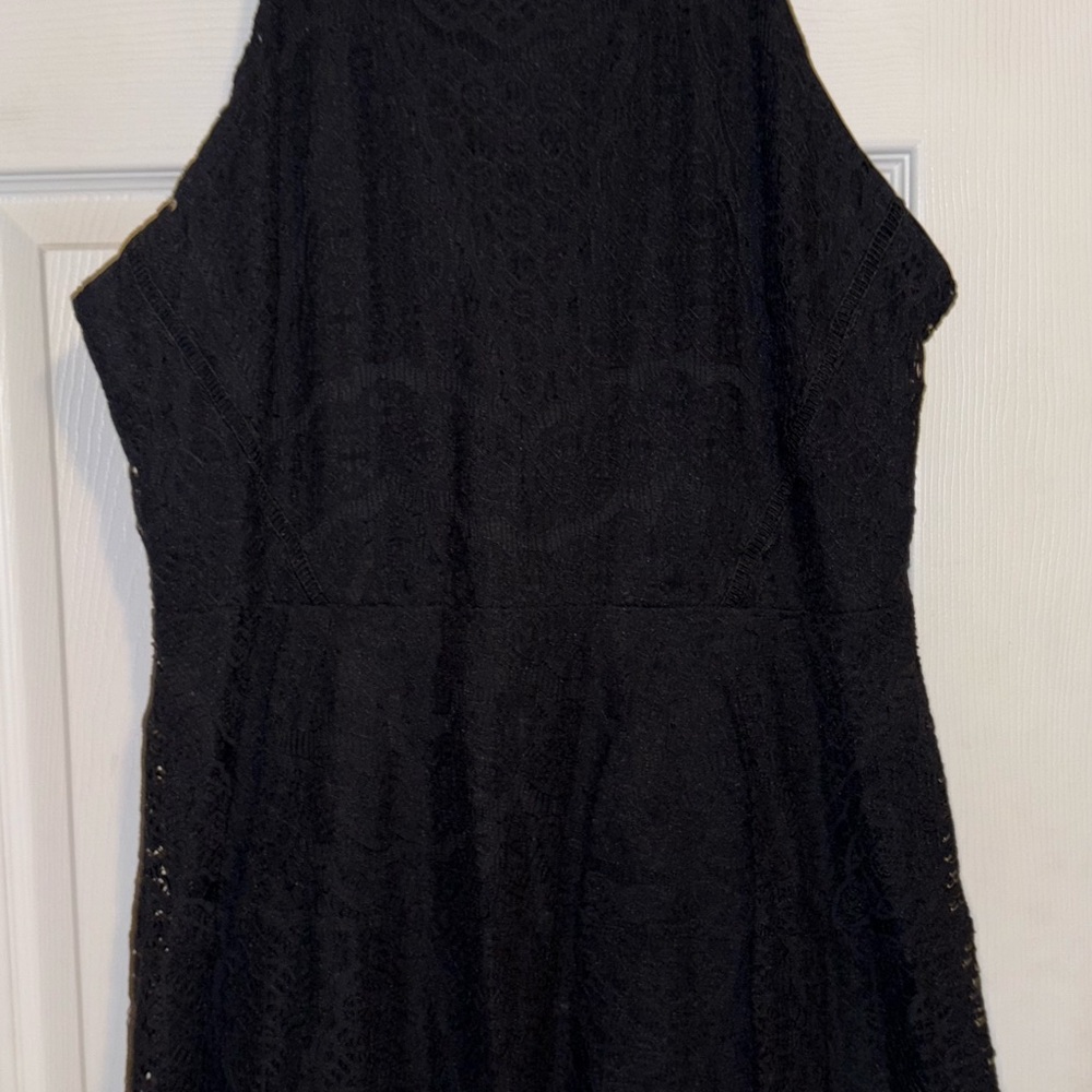Massimo High Neck Skater Lace Dress XXL - Picture 2 of 5